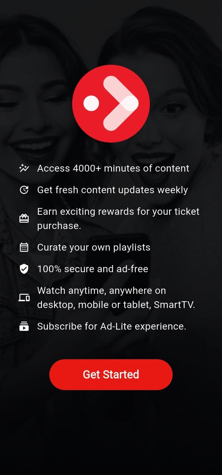 Shortfundly onboarding screen